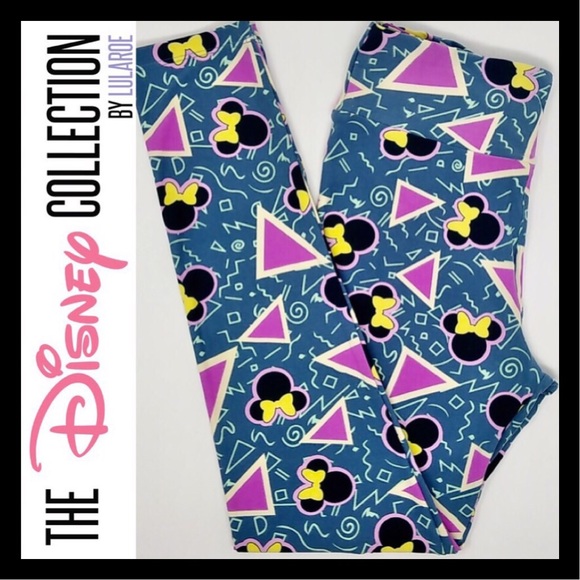 LuLaRoe Pants - LuLaRoe Disney OS Leggings Minnie Mouse UNICORN